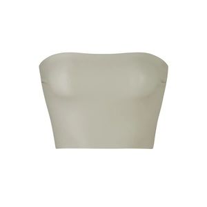 SKIMS LEATHER TUBE TOP